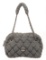 Chanel Gray Fabric X Nylon Bubble Shoulder Bag