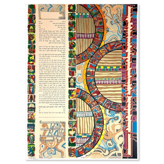 Ketubah IV by Shoham Nava