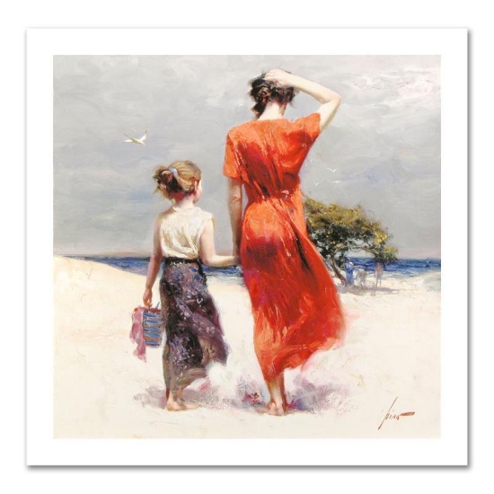 Afternoon Stroll by Pino (1939-2010)