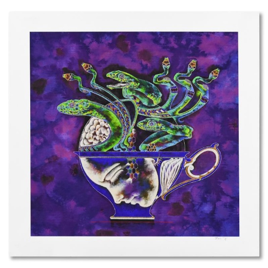 Medusa in Tea Cup 1 by Hong Lu