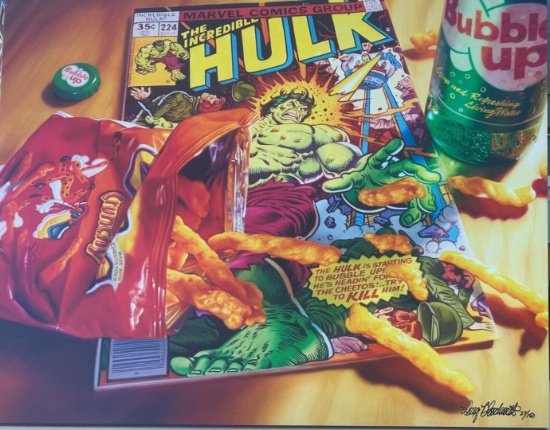 HULK Cheetos by Doug Bloodworth