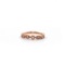 14kt RG Stack Diamond Ring