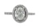 1.16 ctw Diamond Ring - 14K White Gold