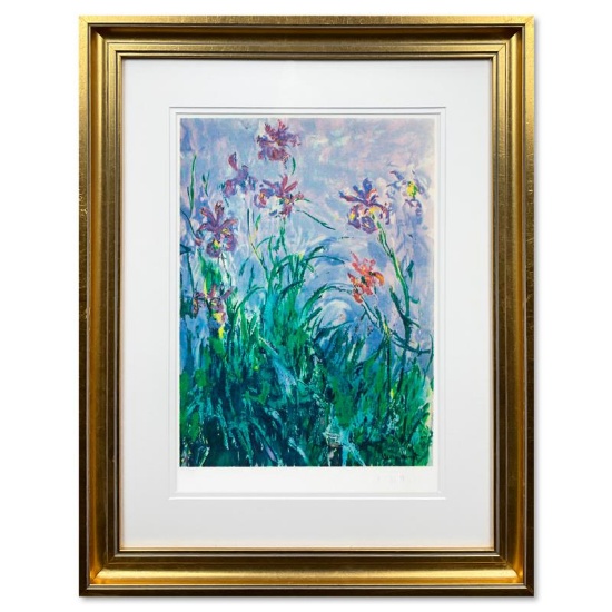 Iris by Monet (1840-1926)