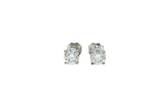 14kt WG Diamond Studs @1.00