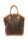 Louis Vuitton Brown Monogram Canvas Lockit Vertical Tote Bag