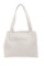 Chanel White Caviar Leather Tote Bag