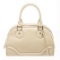 Louis Vuitton Ivory White Epi Leather Bowling Montaigne BB Tote Bag