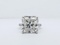 9.37 ct. EGL USA Diamond Wedding Engagement Ring - 18KT White Gold