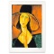 Protrait Of A Woman With Hat by Modigliani (1884-1920)