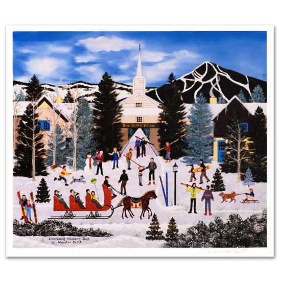 Embracing Winters Joys by Wooster Scott Jane