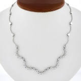 14K White Gold 16.5