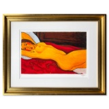 Nudo Sdraiato Con Le Mani Dietro La Testa by Modigliani (1884-1920)
