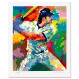 Mike Piazza (Signed by Piazza) by LeRoy Neiman (1921-2012)