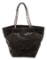 Chanel Black Caviar Leather CC Chain Tote Bag
