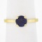 NEW 14K Yellow Gold 1.03 ctw Round Prong Amethyst Petite Classic Solitaire Ring