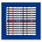 Hommage du Mondrian (Dark Blue) by Agam Yaacov
