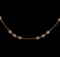 1.99 ctw Diamond Necklace - 14KT Rose Gold