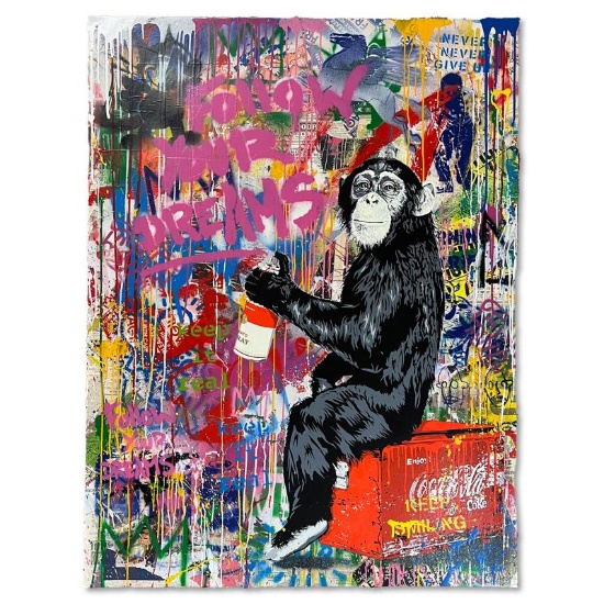 Everyday Life by Mr Brainwash Original