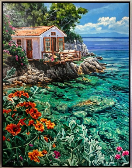 Cliffside Cottage by Altino Villasente
