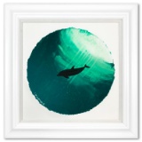 Dolphing Diving Deep by Wyland Original