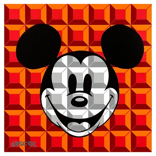 Red 8-Bit Mickey by Loveless Tennessee