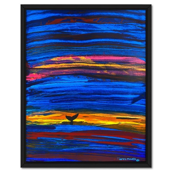 Whale Tail by Wyland Original