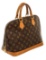 Louis Vuitton Brown Monogram Canvas Alma GM Satchel Bag