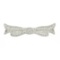Antique Art Deco 14k White Gold European Diamond Open Filigree Bow Pin Brooch