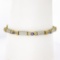 14k TT Gold 2.02 ctw Oval Tanzanite & Round Diamonds 6.75