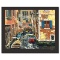 Boats of Venice (Black) by Shvaiko, Viktor