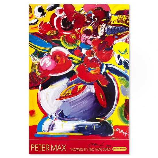 Flowers II by Peter Max