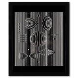 Manipur de la serie Ondulatoires by Vasarely (1908-1997)