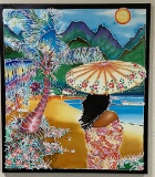 Painted Parasol by Susan Patricia