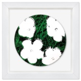 White Flower by Warhol (1928-1987)