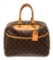 Louis Vuitton Brown Deauville Top Handle Bag