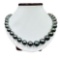 Pearl and Diamond Necklace - 14KT White Gold