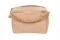 Chanel Beige Leather Triple CC Camera Bag