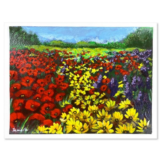 Flower Landscape I by Spolianski Tamara