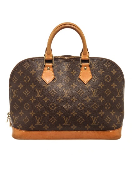 Louis Vuitton Brown Monogram Canvas Alma PM Handbag