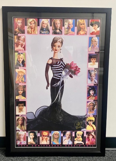 BARBIE 40th Anniversary Poster by Mattell