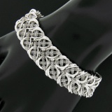 Italian 14K White Gold 7.5