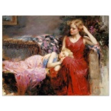 A Mothers Love by Pino (1939-2010)