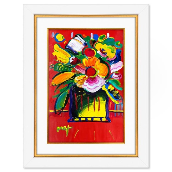 Abstract Flower by Peter Max