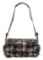 Chanel Black 2.55 Tweed Chain Shoulder Bag