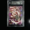 2021 Super Glow Caeleb Dressel - Cracked Ice Pink #102 (BGS 8.5)
