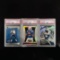 Set of (3) 2023 Select Rookie QB Cards - All PSA 8 Graded