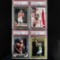 Set of (4) Basketball Cards - Wembanyama, Hachimura, Hardaway & Bulls Trio - All