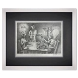 Watts For Dinner by Kostabi Original
