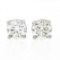 NEW Classic 14k White Gold .75 ctw Round Brilliant Diamond Prong Set Stud Earrin